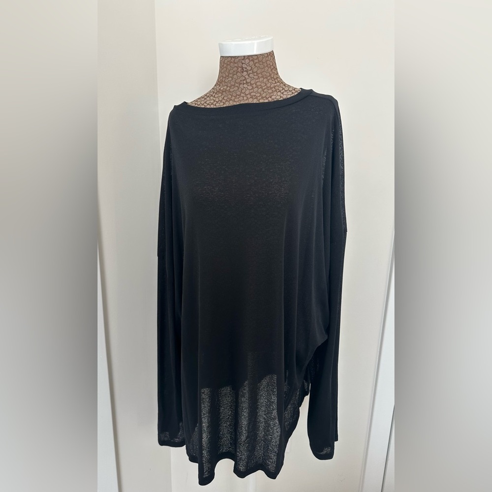Long Sleeve Sheer Top